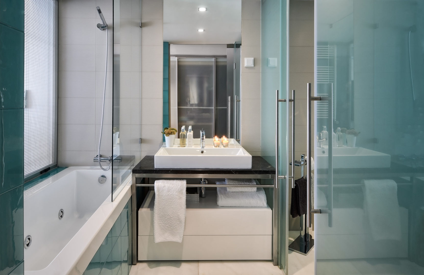 Apartamento Cascais, Silvia Costa | Arquitectura de Interiores Silvia Costa | Arquitectura de Interiores حمام