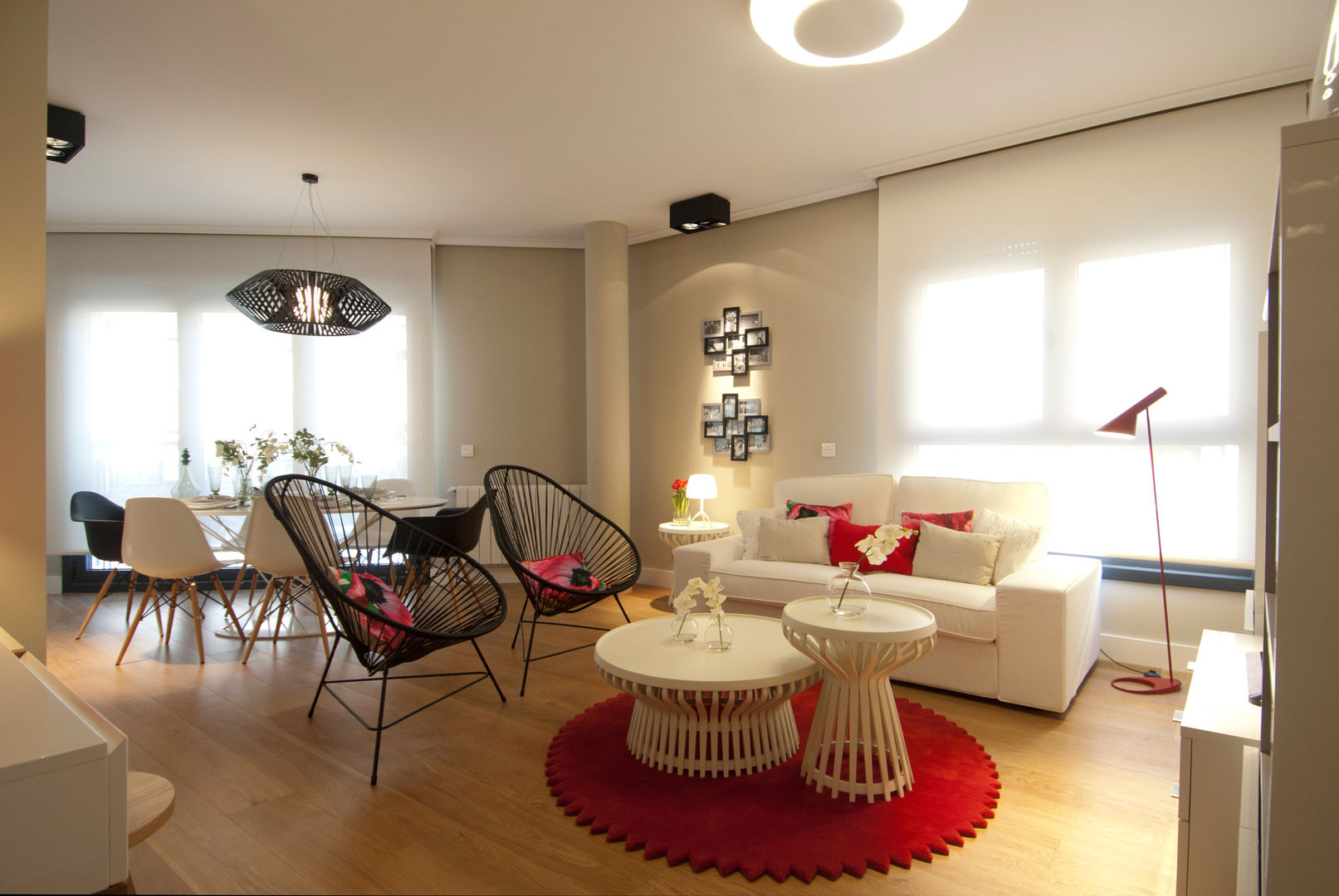 Proyecto de decoración de vivienda en Bilbao, Sube Susaeta Interiorismo - Sube Contract, Sube Interiorismo Sube Interiorismo Salon moderne
