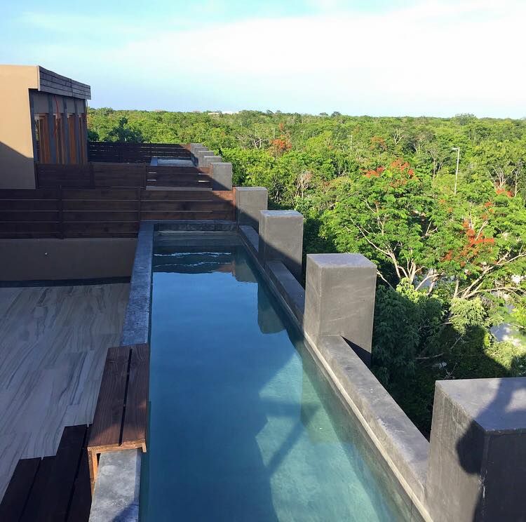 Project in Tulum, Riviera Maya, JCandel JCandel Modern balcony, veranda & terrace