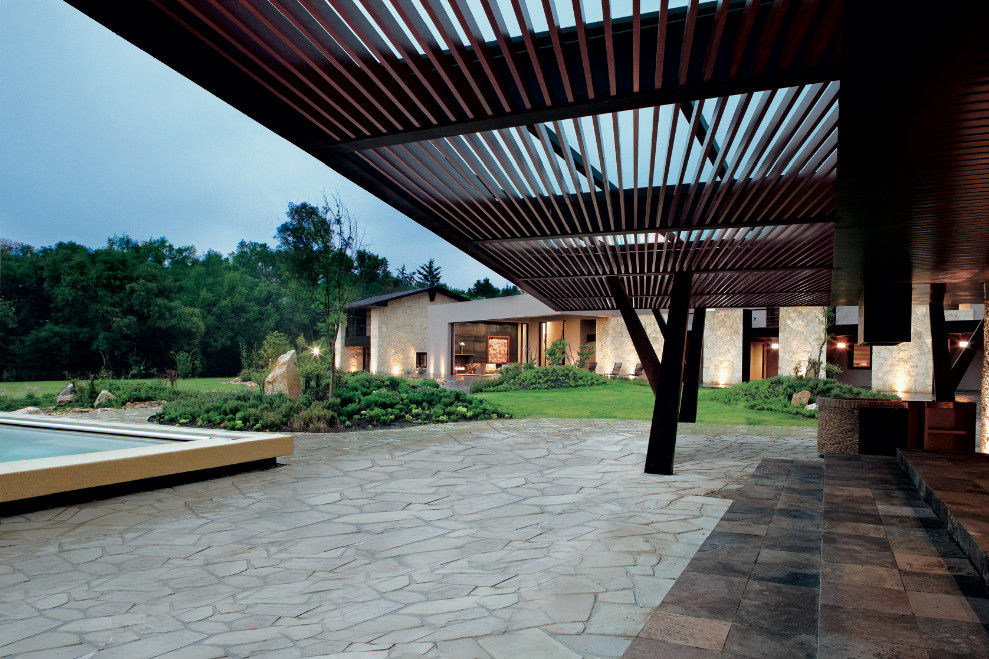 Pergolas , Productos Cristalum Productos Cristalum منازل الألومنيوم / الزنك