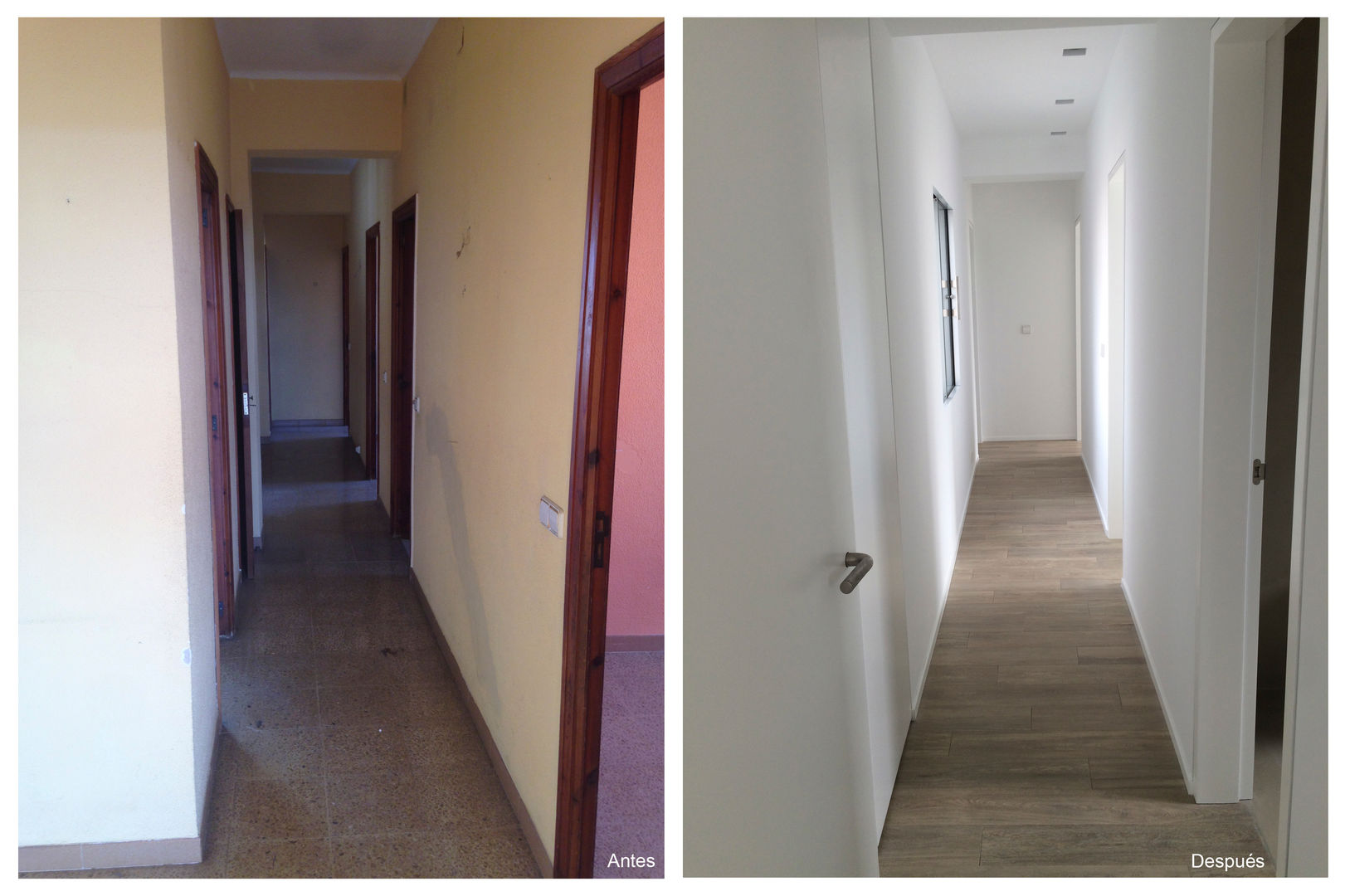 Antes y Después: Diseñaron un Apartamento Minimalista con Acabados en Microcemento , ISLABAU constructora ISLABAU constructora