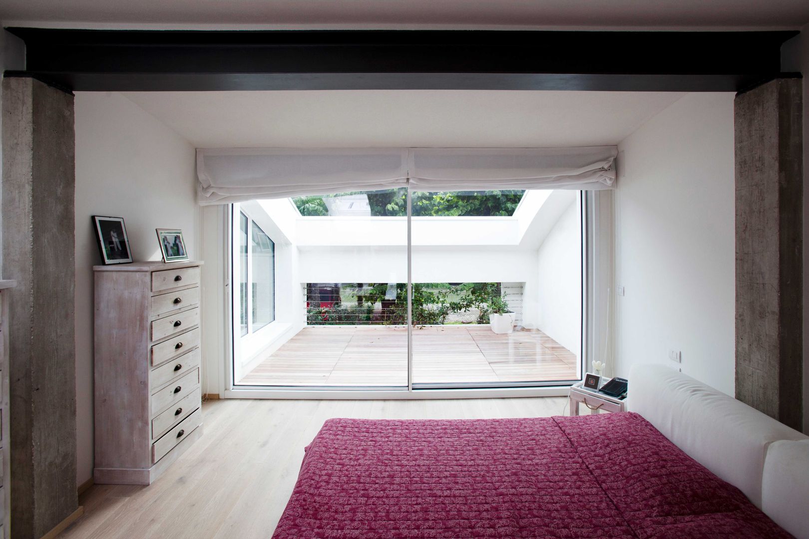 Loft Samp, architetto Paolo Larese architetto Paolo Larese غرفة نوم