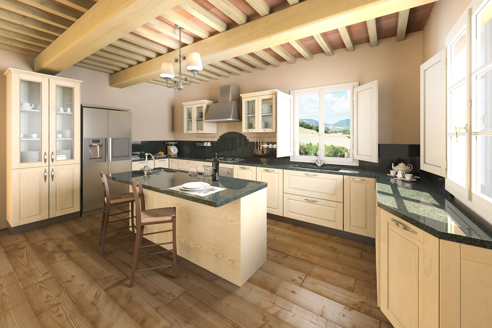 Our Portfolio, DiagrammaStudio DiagrammaStudio Rustic style kitchen Wood Wood effect