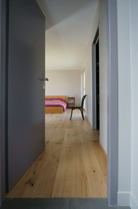 Réalisation SOBÖ, Groupe SOBÖ Groupe SOBÖ Habitaciones modernas Madera Acabado en madera