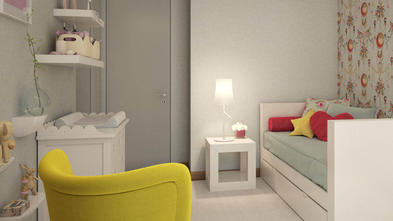 QUARTOS DE CRIANÇA, LUANDA, Spaceroom - Interior Design Spaceroom - Interior Design ห้องนอน