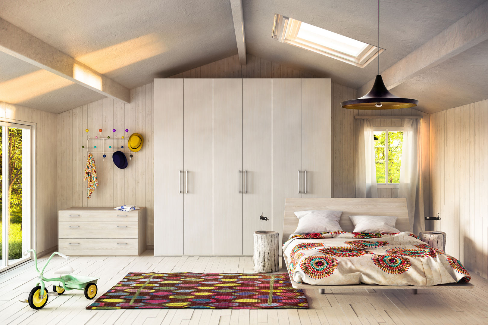 Catalogo Furlan Mobili: Una piccola selezione di armadi, de-cube de-cube Modern style bedroom Wardrobes & closets