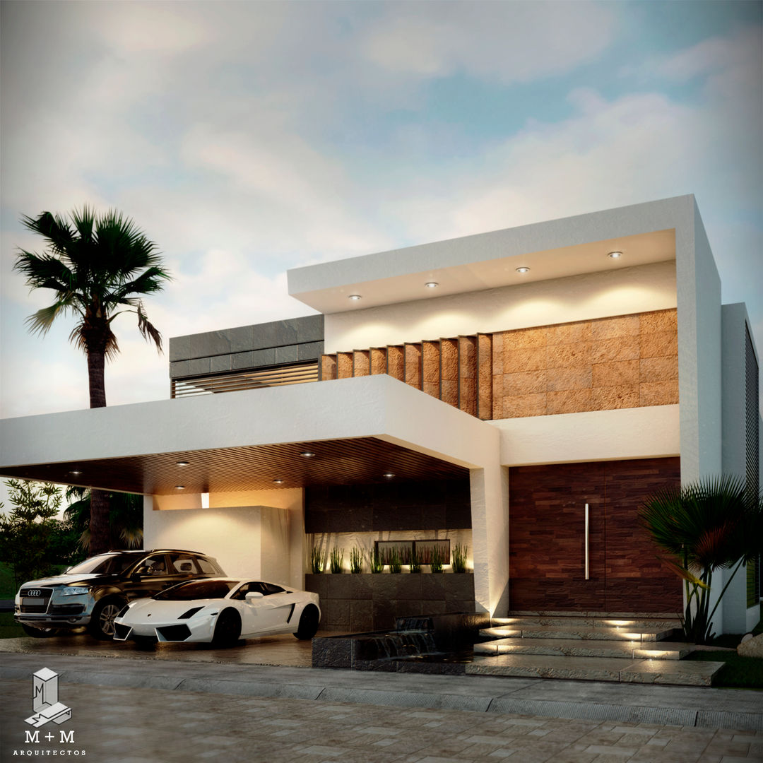 CASA :AV, M+M CONSTRUCCIONES MARIN M+M CONSTRUCCIONES MARIN Case moderne