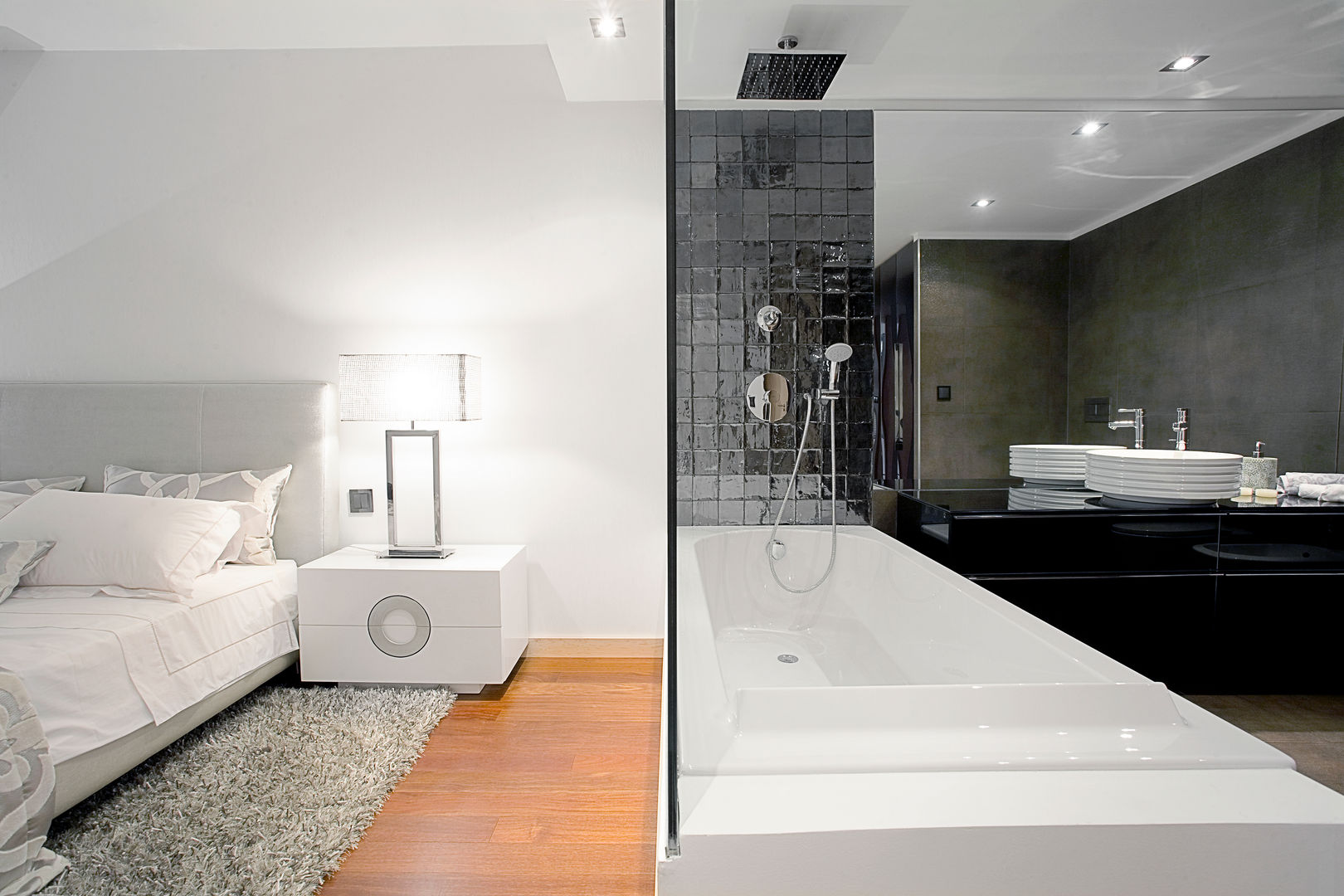 homify Moderne slaapkamers