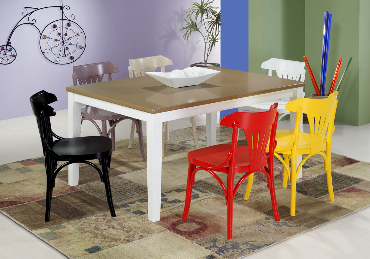 Cadeira Opzione (diversas cores) Sun House Móveis e Decorações Salas de jantar modernas Cadeiras e bancos