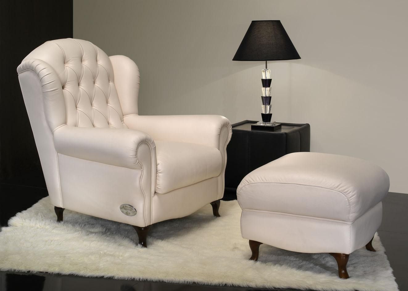 Fotele, Italian Style Italian Style Livings de estilo clásico Cuero Gris Salas y sillones