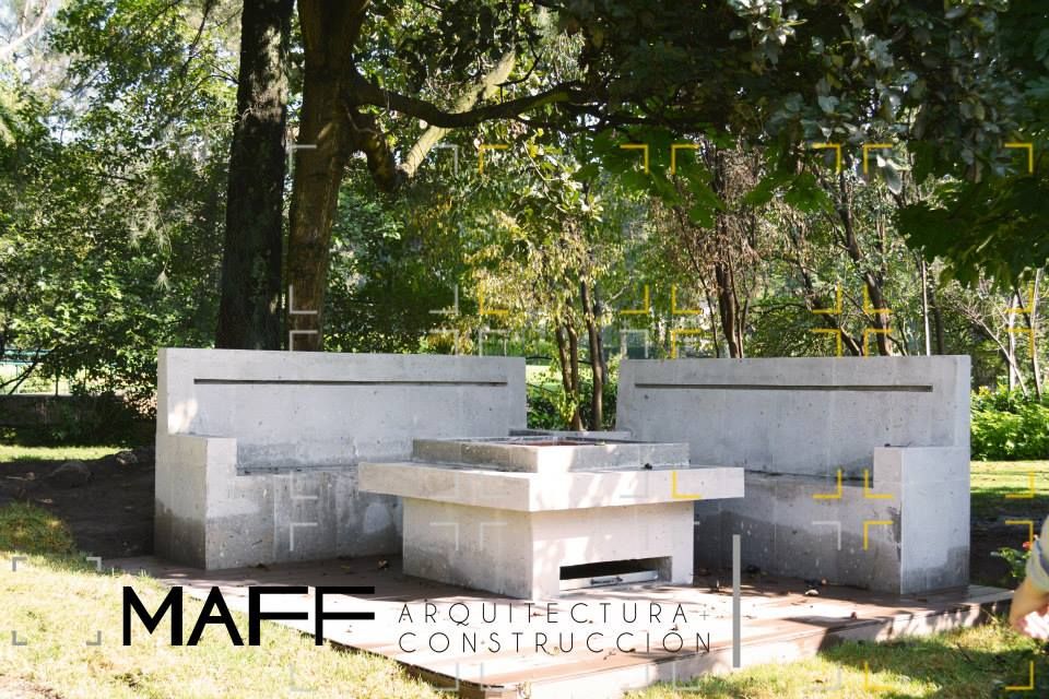 Casa Méndez, MAFF Arquitectura + Construccion MAFF Arquitectura + Construccion Jardines modernos