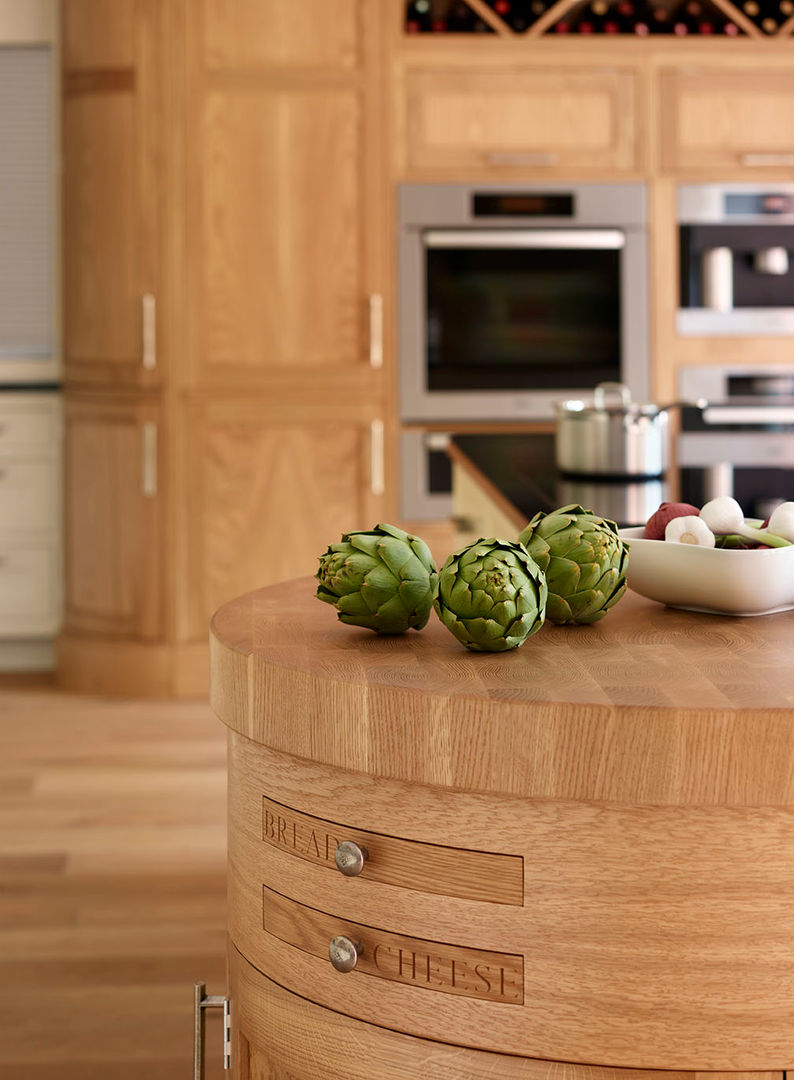 Canterbury | Solid Oak, Hand Painted Kitchen Davonport ห้องครัว ไม้ Wood effect