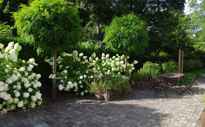 Außenanlagen Meerbusch, Riesop Landschaftsarchitektur GmbH Riesop Landschaftsarchitektur GmbH Jardins campestres