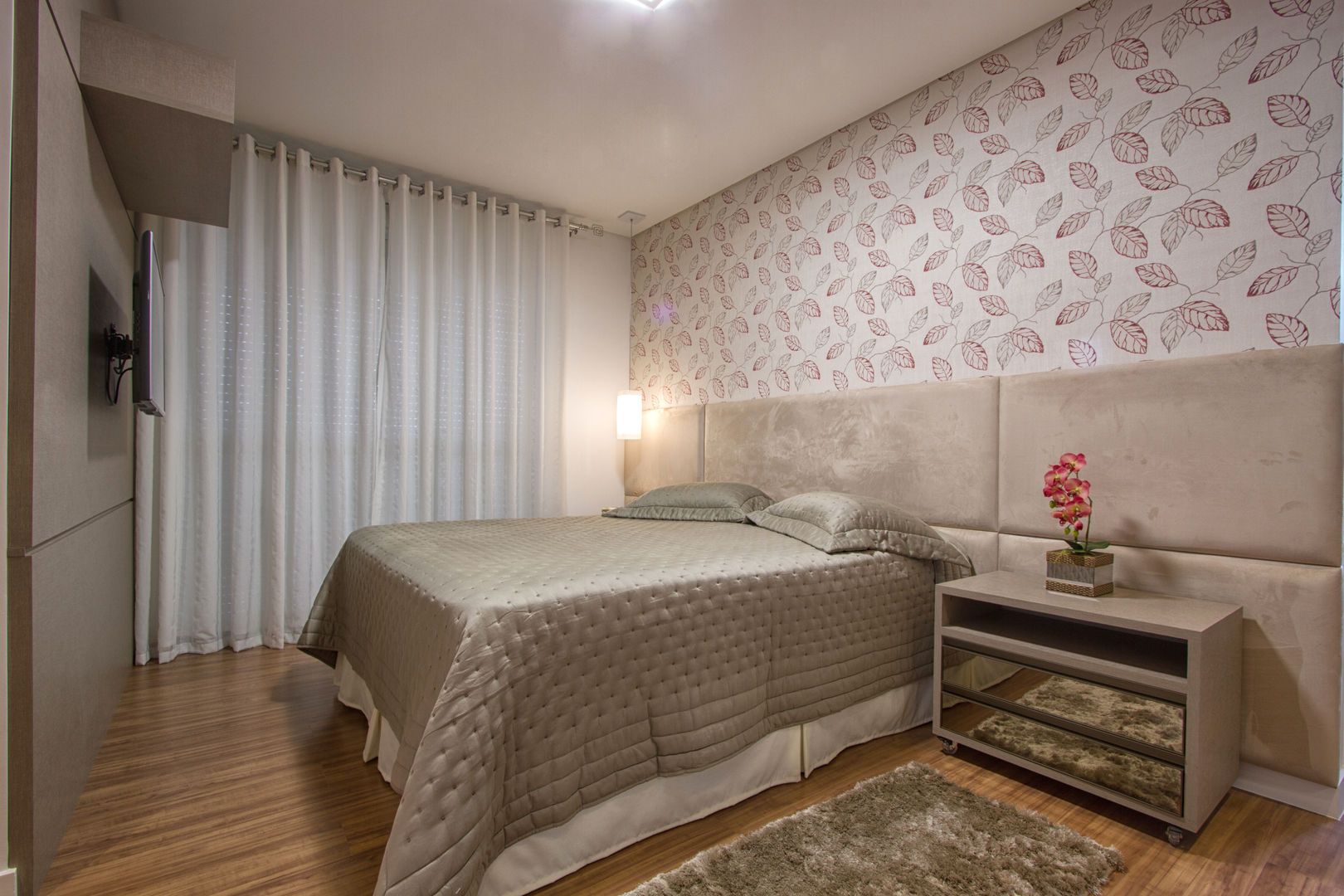 Apartamento Frankfurt, Cembrani móveis Cembrani móveis Kamar Tidur Modern