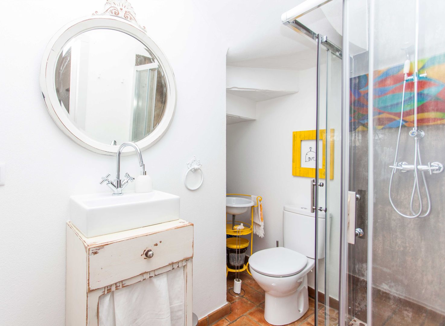 Casa Sul, um lugar onde se sente a alma portuguesa. , alma portuguesa alma portuguesa Rustic style bathroom