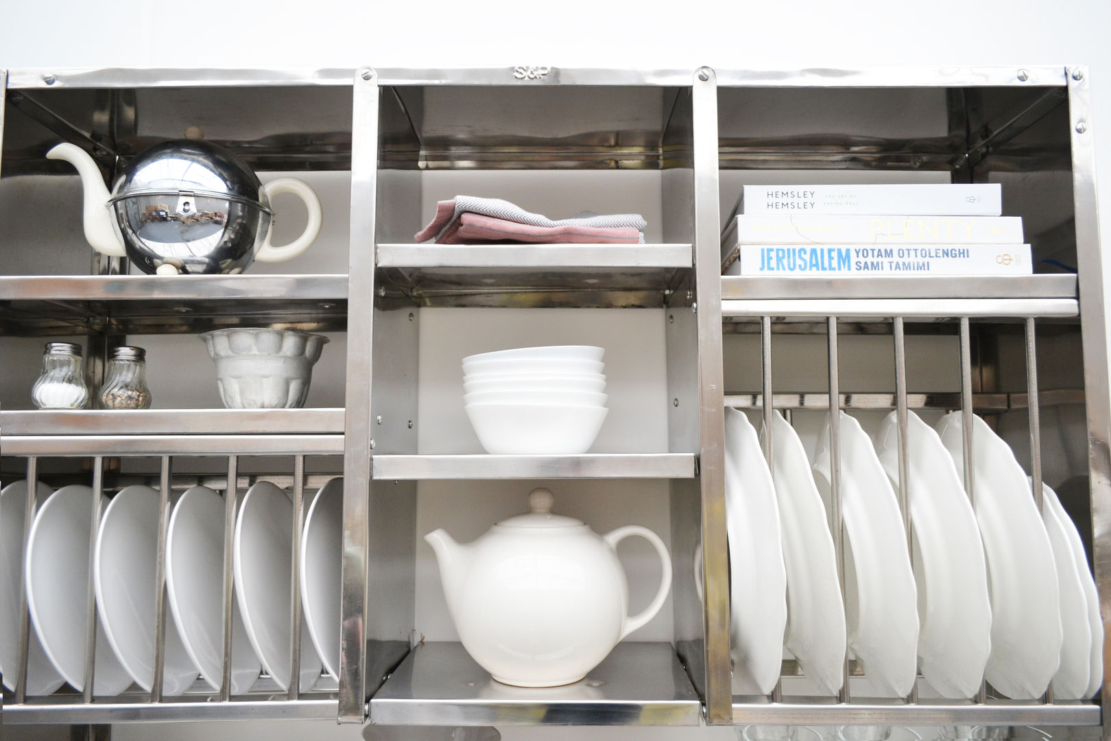 Industrial Kitchen Style Plate Rack