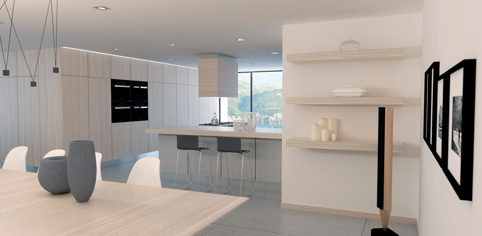 Vivienda Pto. Andratx, Lendworks Lendworks Modern kitchen