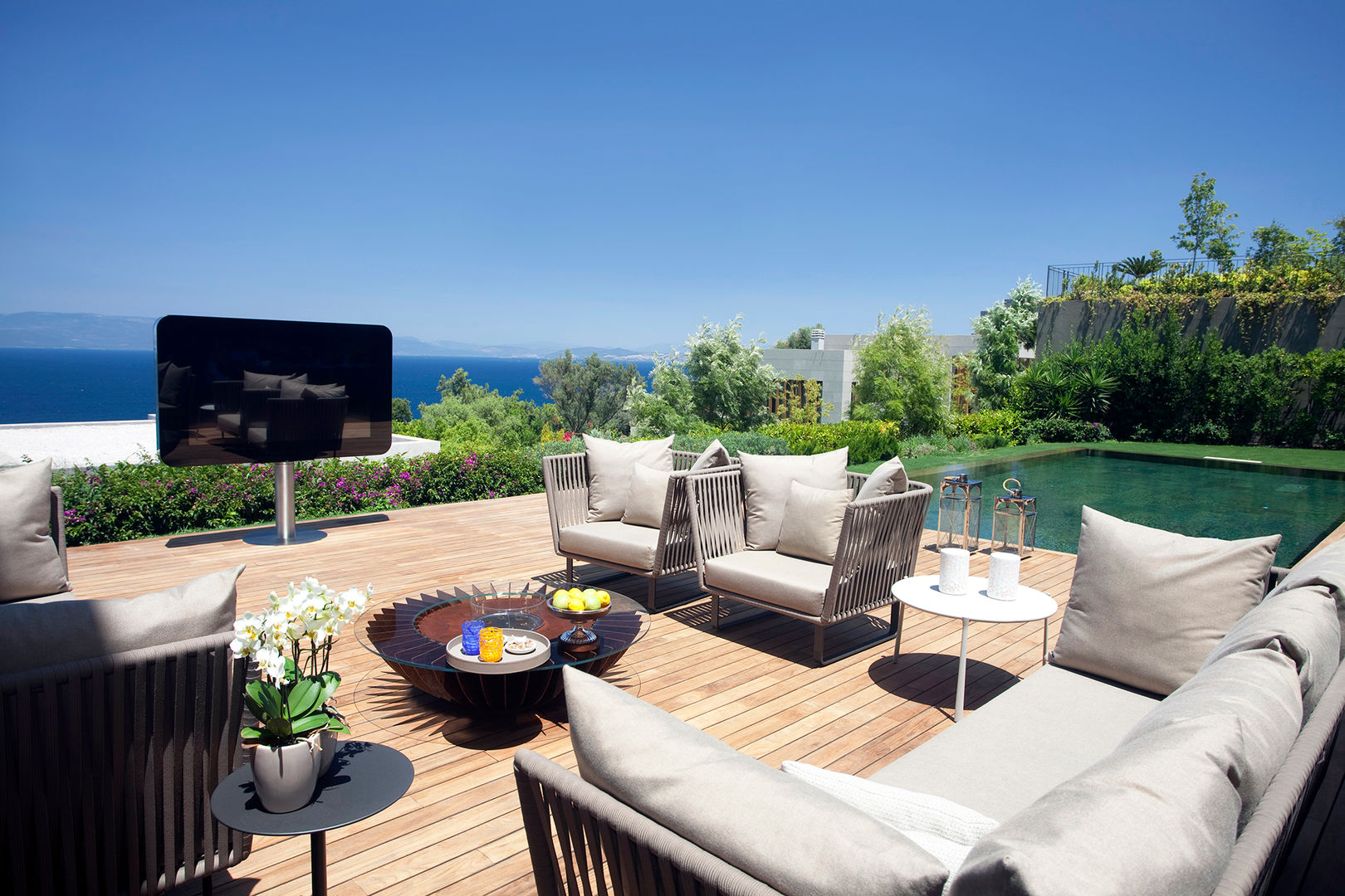 PRIVATE VILLA - MANDARIN ORIENTAL RESORT, TURKEY, GlammFire GlammFire Terrace Accessories & decoration