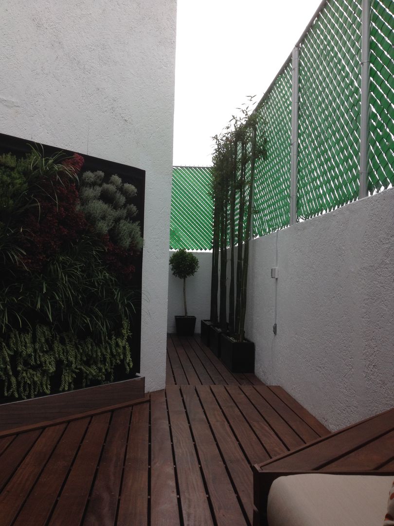 Increibles Roof Gardens, F.arquitectos F.arquitectos Modern balcony, veranda & terrace