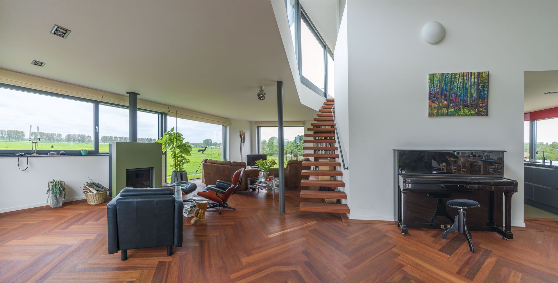 Villa Lutkemeer, MAS architectuur MAS architectuur Modern living room