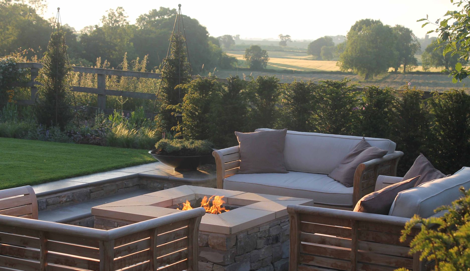 The Croft, Bestall & Co Landscape Design Ltd Bestall & Co Landscape Design Ltd Moderner Garten