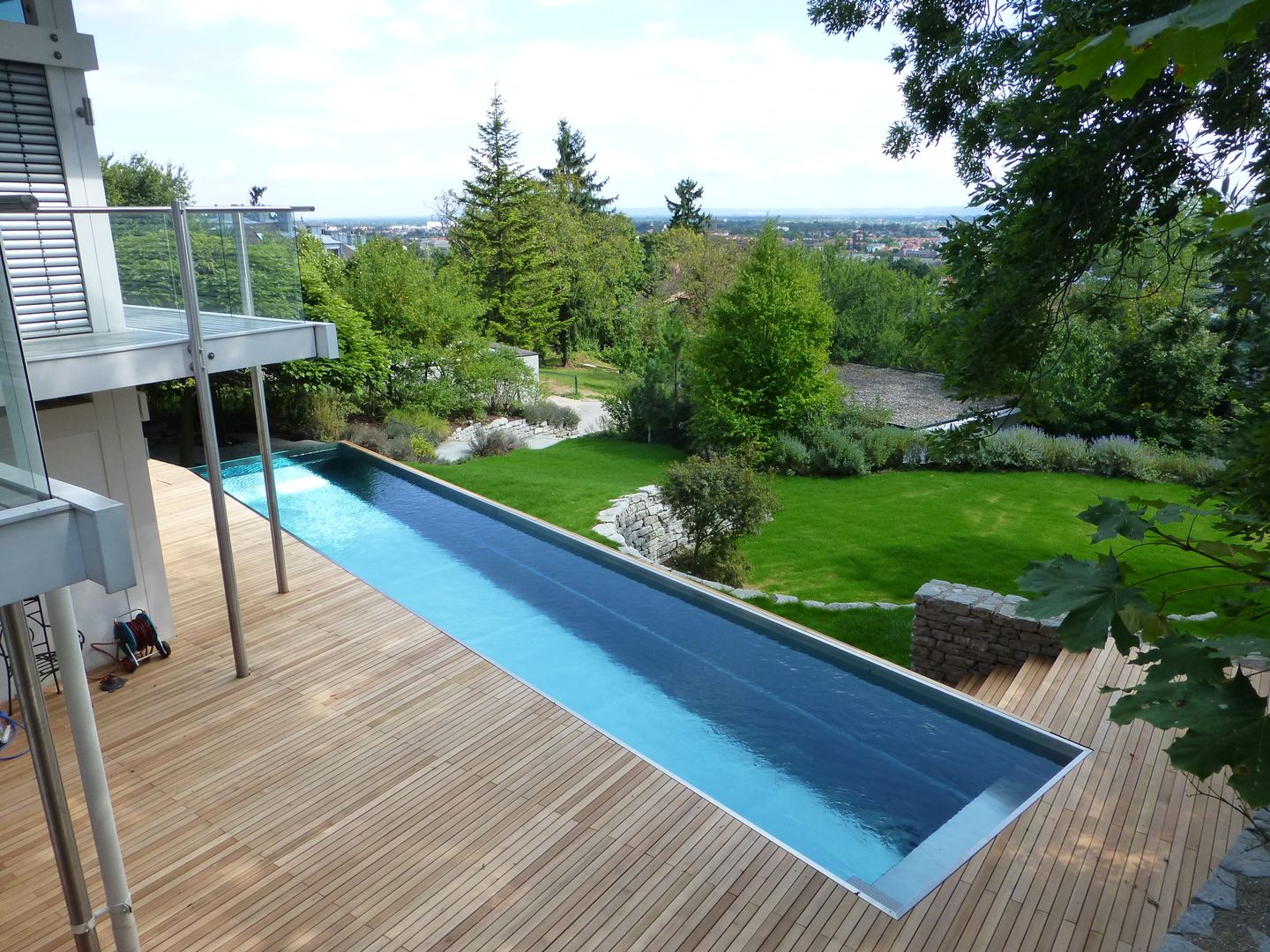 Garten in der Thermenregion, BEGRÜNDER BEGRÜNDER Piscine moderne