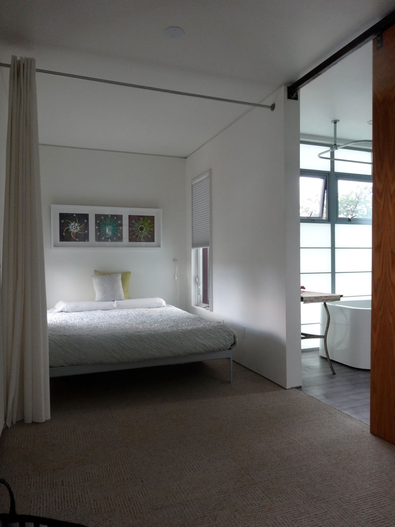 Master bedroom and bathroom homify Dormitorios de estilo moderno