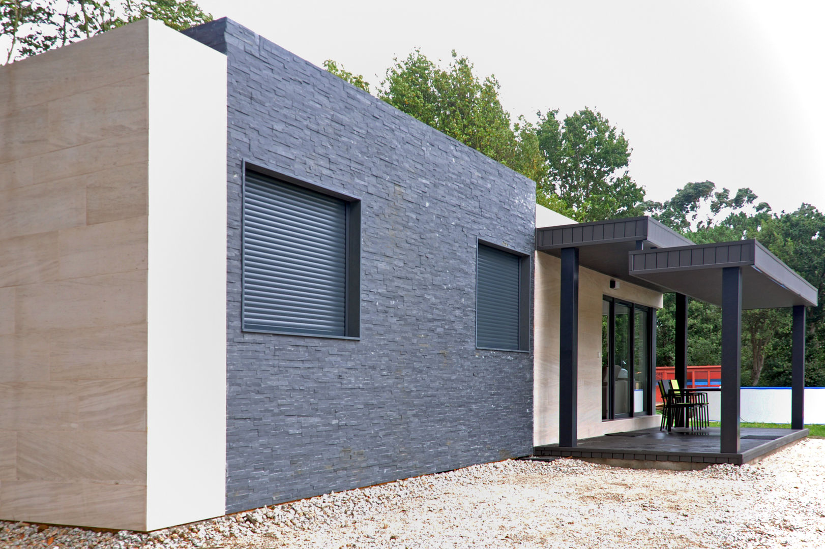 Casa prefabricada Cube 75 m2 - Fachada homify Casas modernas: Ideas, diseños y decoración