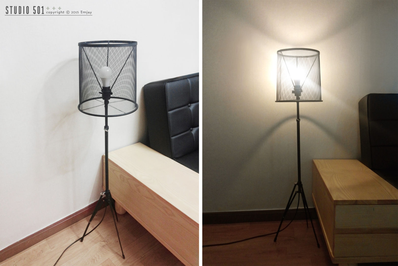 DIY 조명 만들기 , Studio501 Studio501 Phòng khách phong cách công nghiệp Lighting