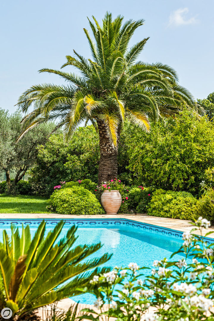 VILLA - GRIMAUD, PASSAGE CITRON PASSAGE CITRON Mediterranean style pool