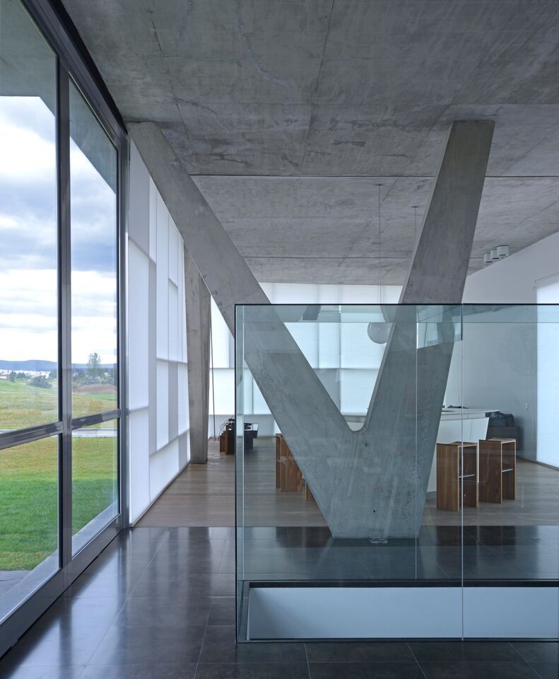 Campanario, AXD Arquitectos AXD Arquitectos Modern corridor, hallway & stairs