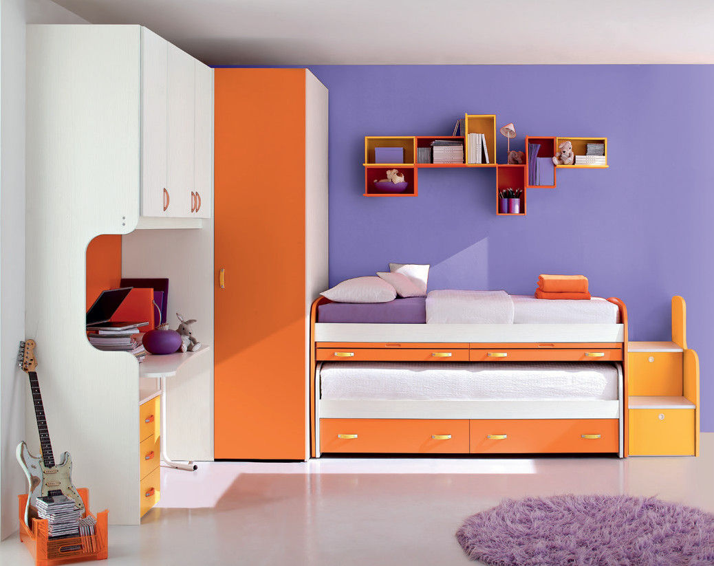 homify Phòng trẻ em phong cách hiện đại Beds & cribs