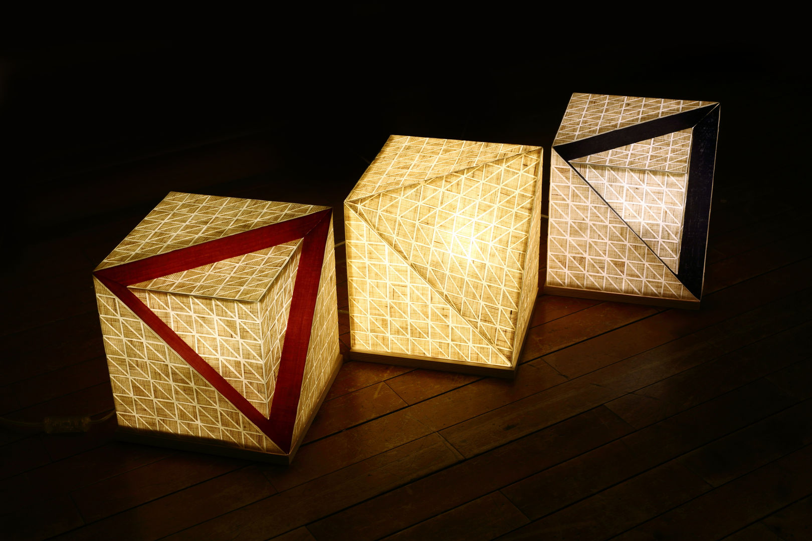 Korea Fabric - Pixel Lighting, Min_D (민디) Min_D (민디) Anexos de estilo moderno Textil Ámbar/Dorado