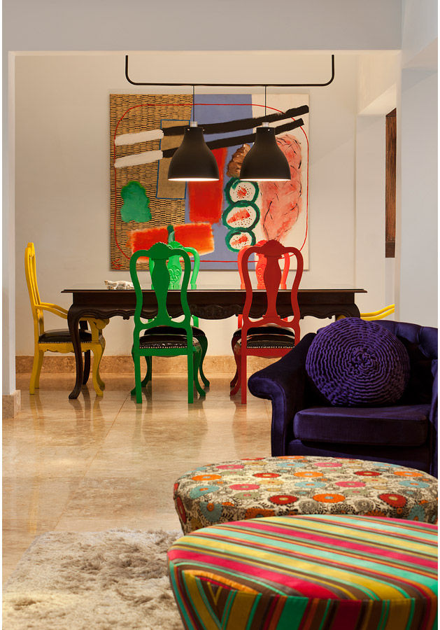 6 Colourful dining areas with a difference | homify