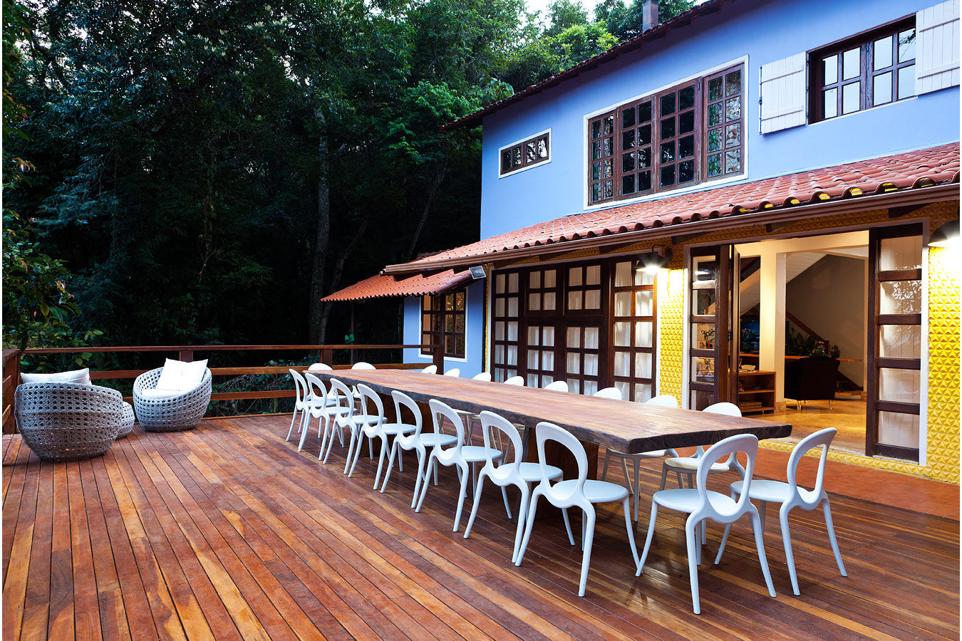 Casa Retiro do Chalé, MMMundim Arquitetura e Interiores MMMundim Arquitetura e Interiores Rustik Evler