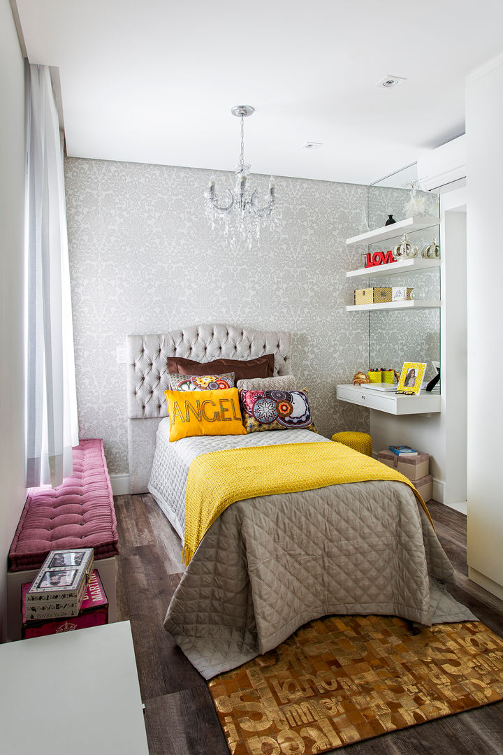 APARTAMENTO ALTO PADRÃO, RB ARCHDESIGN RB ARCHDESIGN غرفة نوم