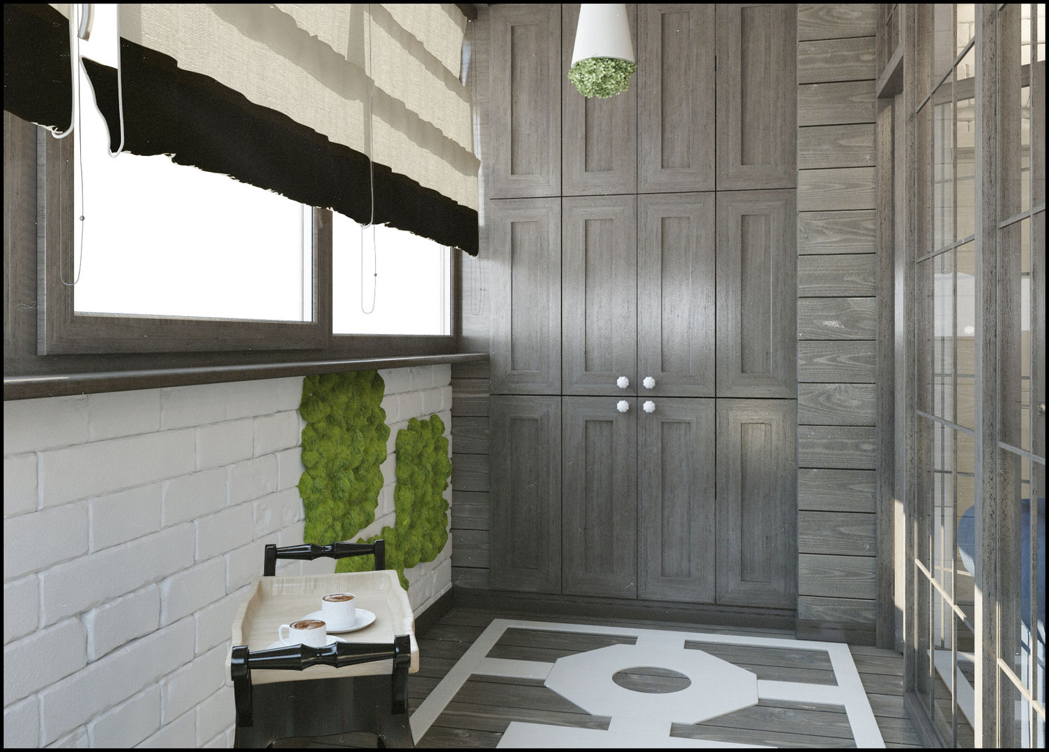 Лофт, Interiorbox Interiorbox Balcones y terrazas de estilo industrial