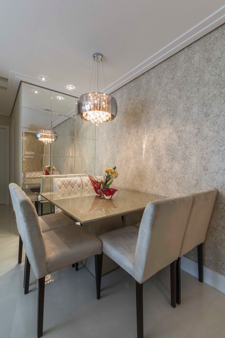 Obra Santo Andre, Silvana Borzi Design Silvana Borzi Design Modern dining room