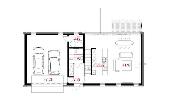 Projekty domów - House 27 Majchrzak Pracownia Projektowa dom,dompp,majchrzak,majchrzak pracownia projektowa,projekty domów,projekty gotowe,projekty indywidualne,house 27