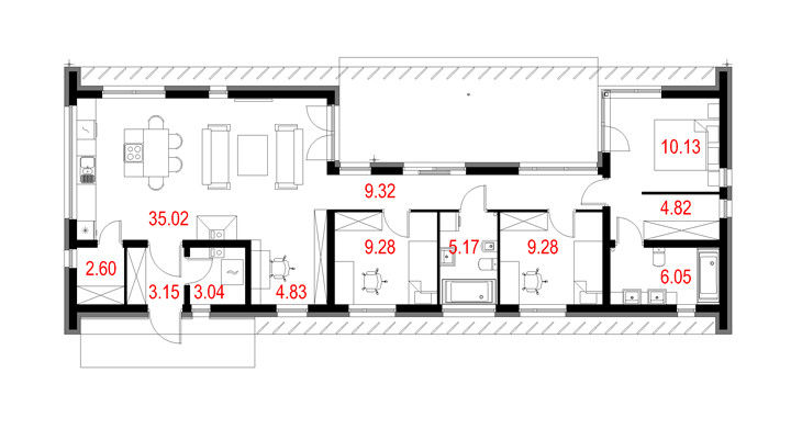 Projekty domów - House 15, Majchrzak Pracownia Projektowa Majchrzak Pracownia Projektowa