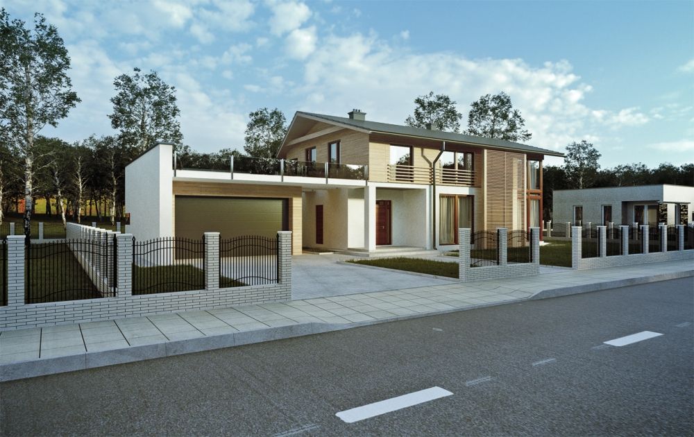 Projekty domów - House 10.1 , Majchrzak Pracownia Projektowa Majchrzak Pracownia Projektowa Modern houses