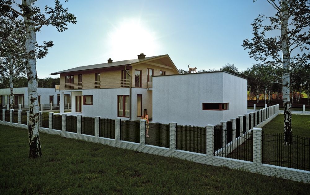 Projekty domów - House 10.1 , Majchrzak Pracownia Projektowa Majchrzak Pracownia Projektowa Casas modernas: Ideas, diseños y decoración
