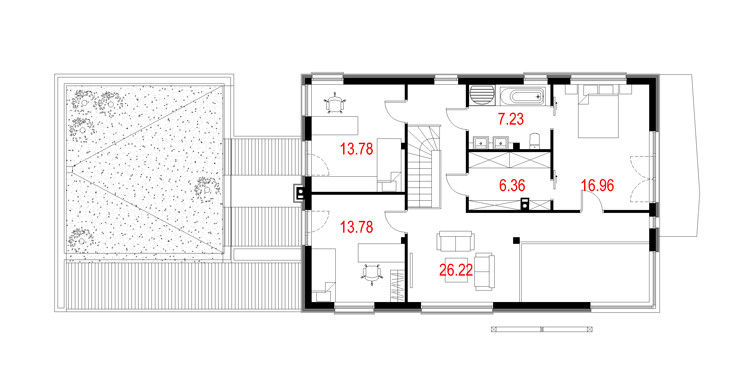 Majchrzak Pracownia Projektowaが手掛けた現代の, モダン