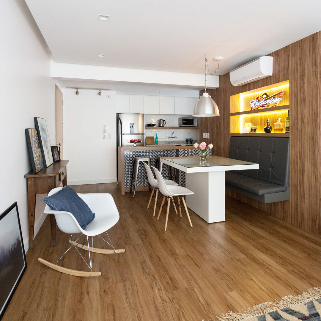 LZB | 16 homify Salas de jantar modernas MDF