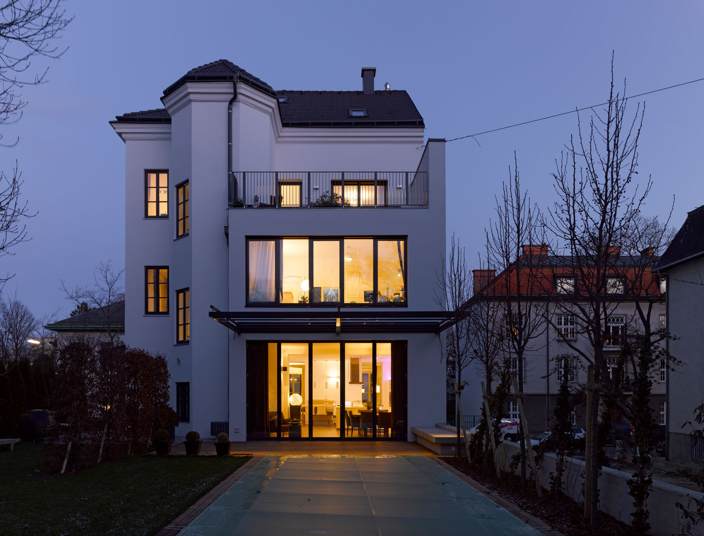 Stil-Villa in Döbling, Mayr & Glatzl Innenarchitektur Gmbh Mayr & Glatzl Innenarchitektur Gmbh 房子