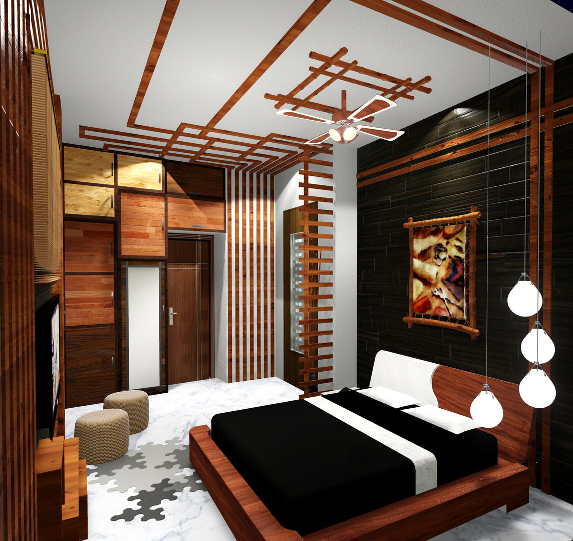 Residential Project 1 , Creazione Interiors Creazione Interiors Kamar Tidur Modern