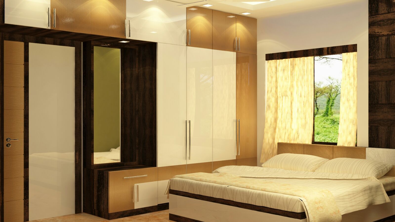 Residential Project 1 , Creazione Interiors Creazione Interiors Phòng ngủ phong cách hiện đại