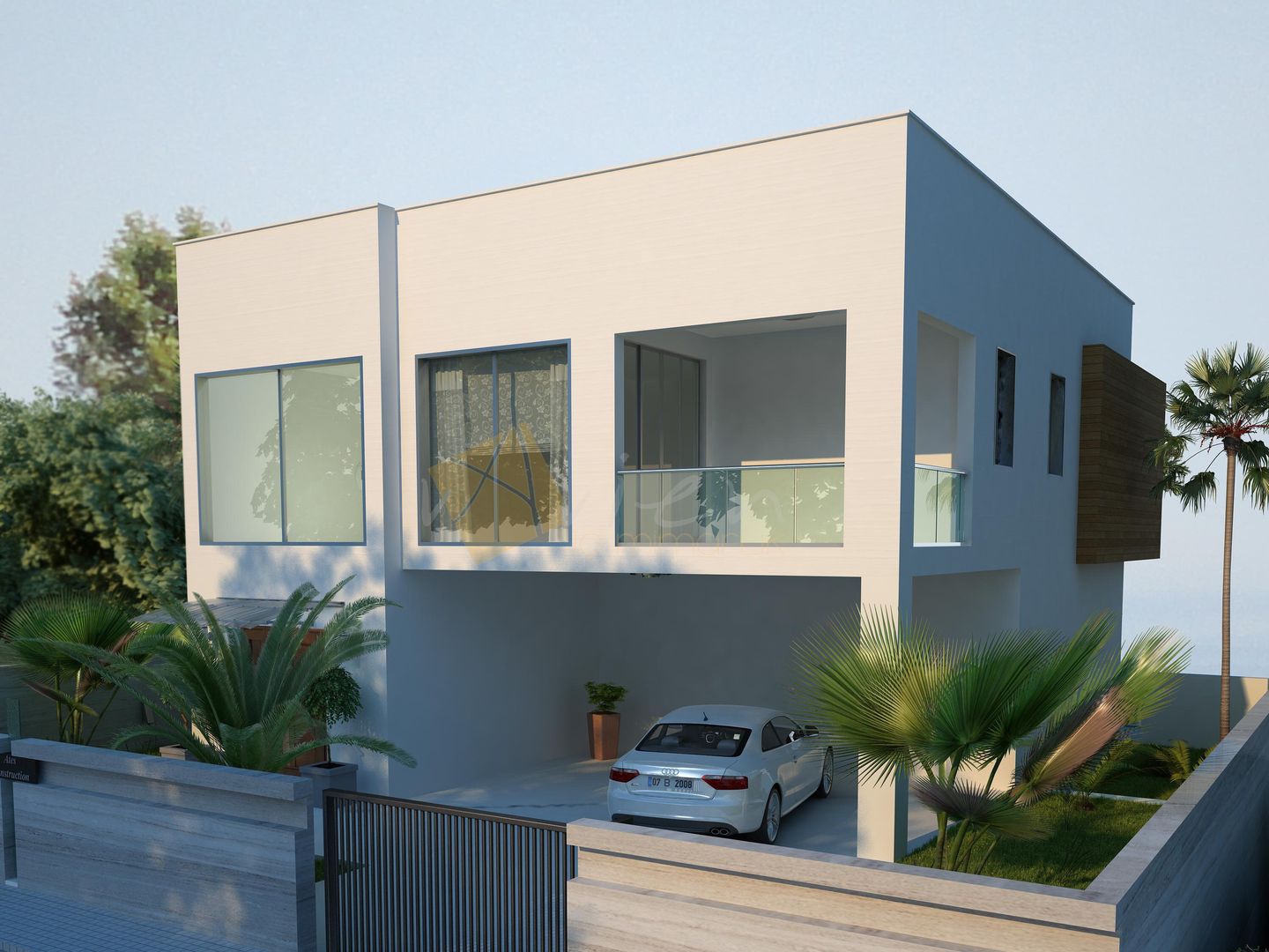 Villa, Murat Aksel Architecture Murat Aksel Architecture Casas modernas Granito