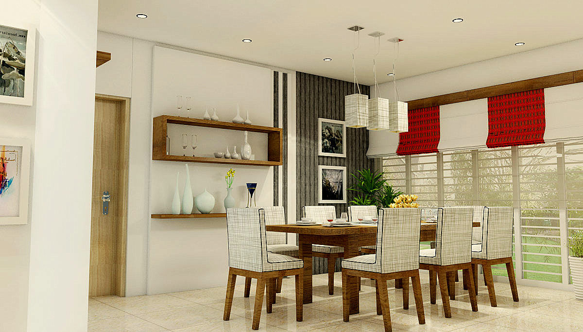 Dining Space BN Architects Modern dining room