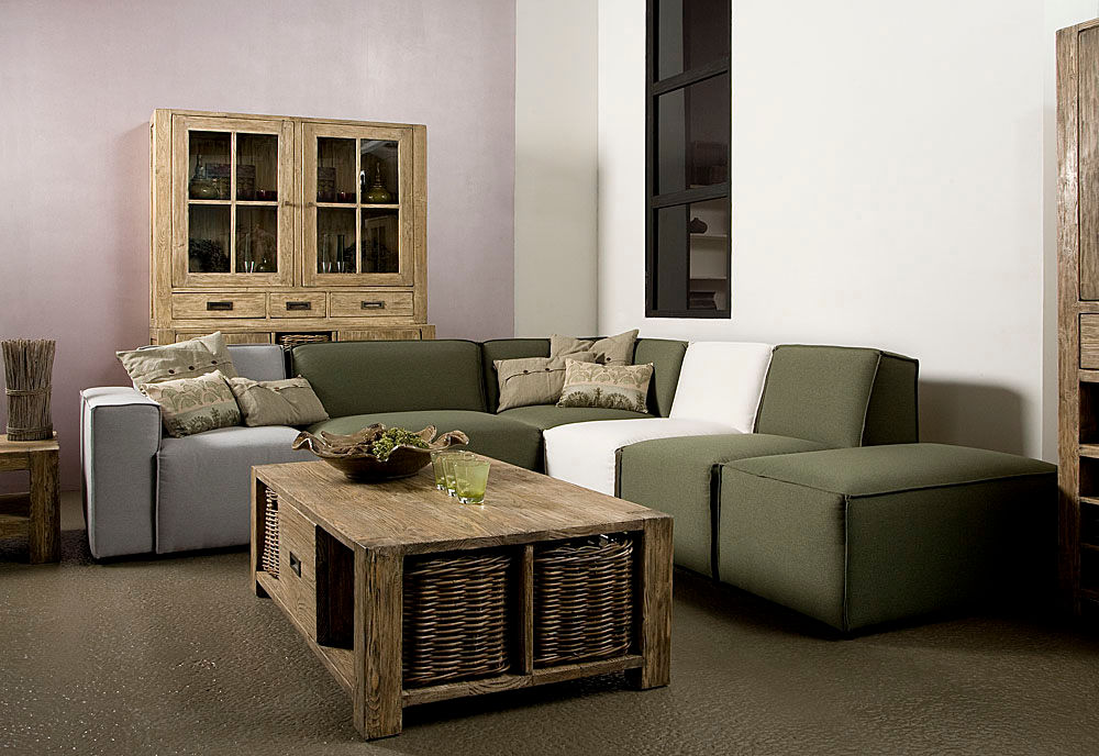 Jamie elementenbank - Floris van Gelder, Floris van Gelder Floris van Gelder Modern living room Sofas & armchairs